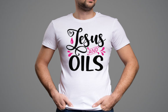 Jesus Oils: A Graphic Design Asset for Crafts & Real Projects
