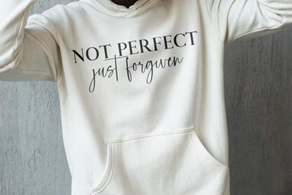 Not Perfect Forgiven SVG: Embroidery Design Review